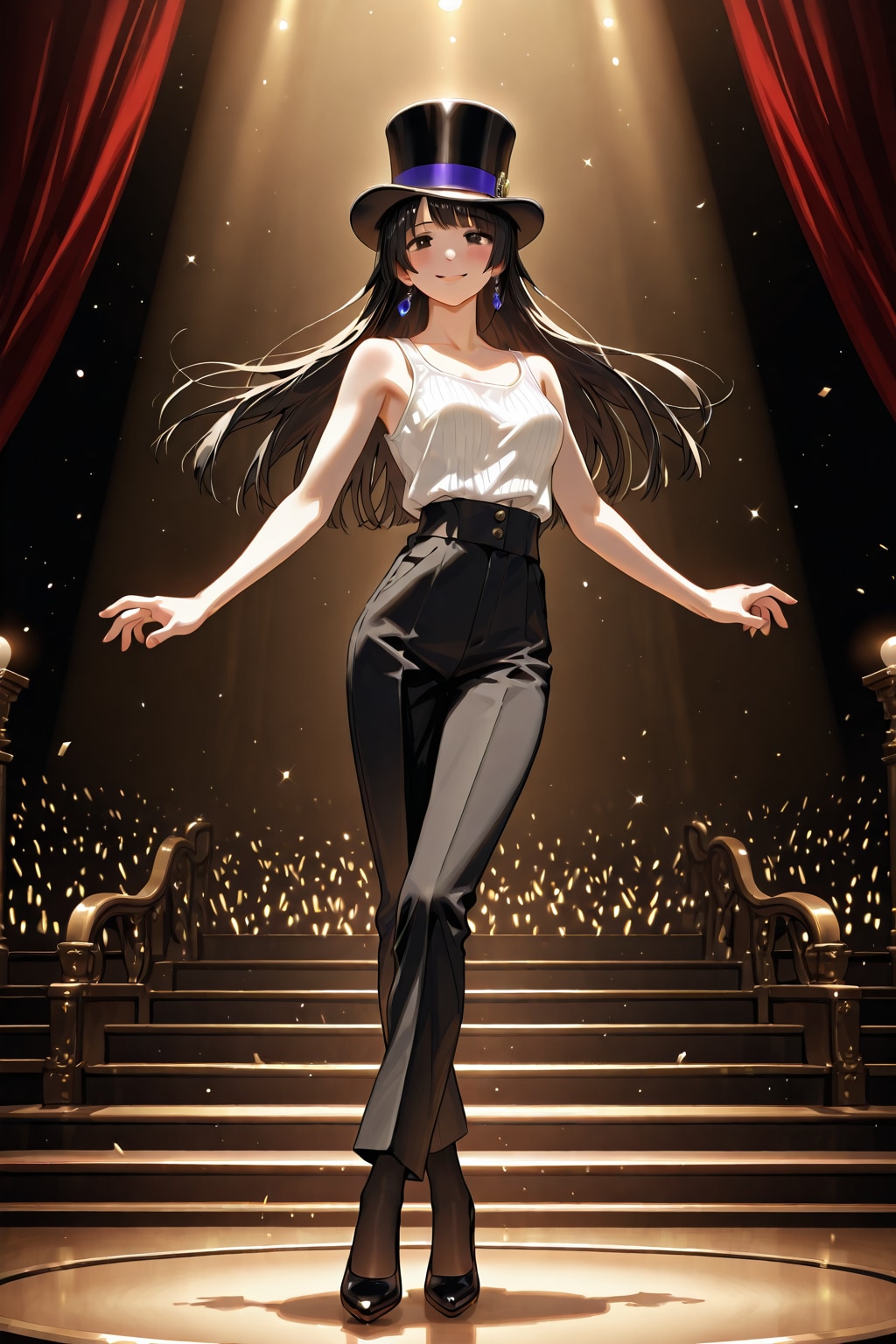 かっこかわいいダンサー白鳥英美梨の東京宝塚劇場公演