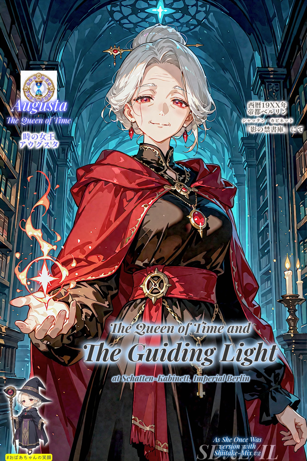 【小説】時の女王と導きの灯火 | の人気AIイラスト・グラビア