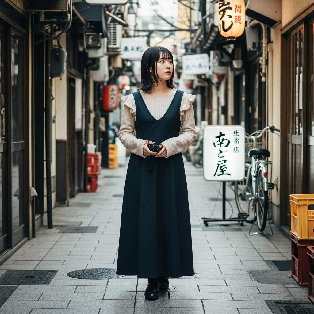 昼のゴールデン街 | の人気AIイラスト・グラビア