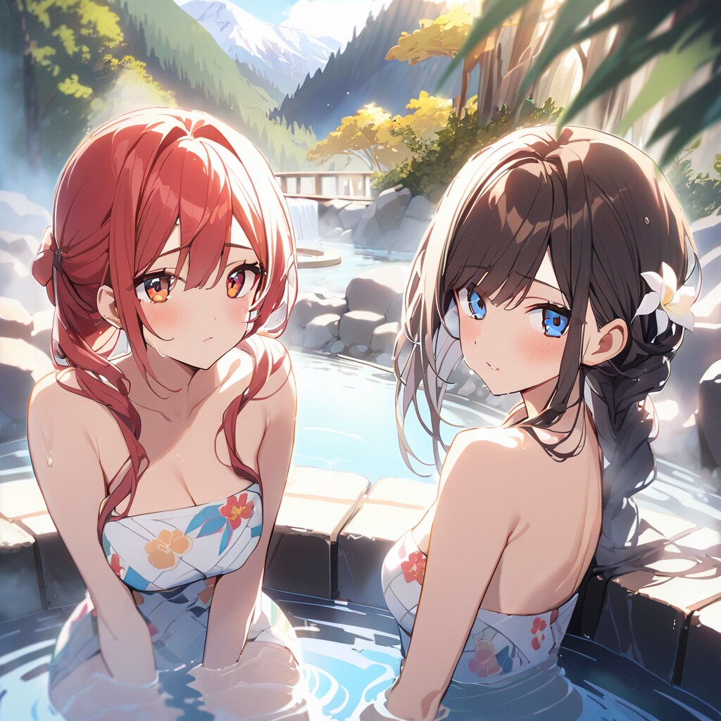 湯けむり美人