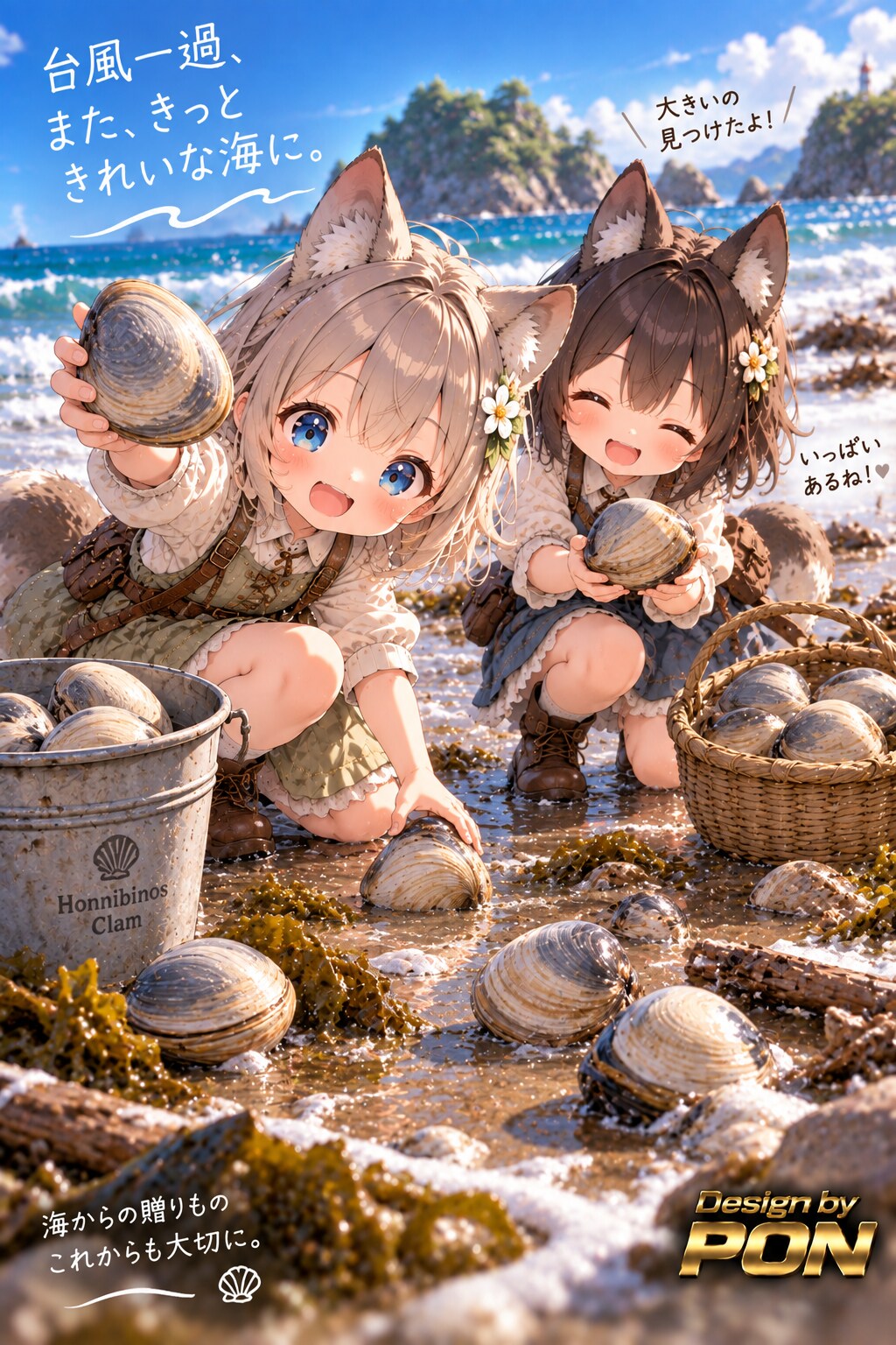 台風のおくりもの | の人気AIイラスト・グラビア