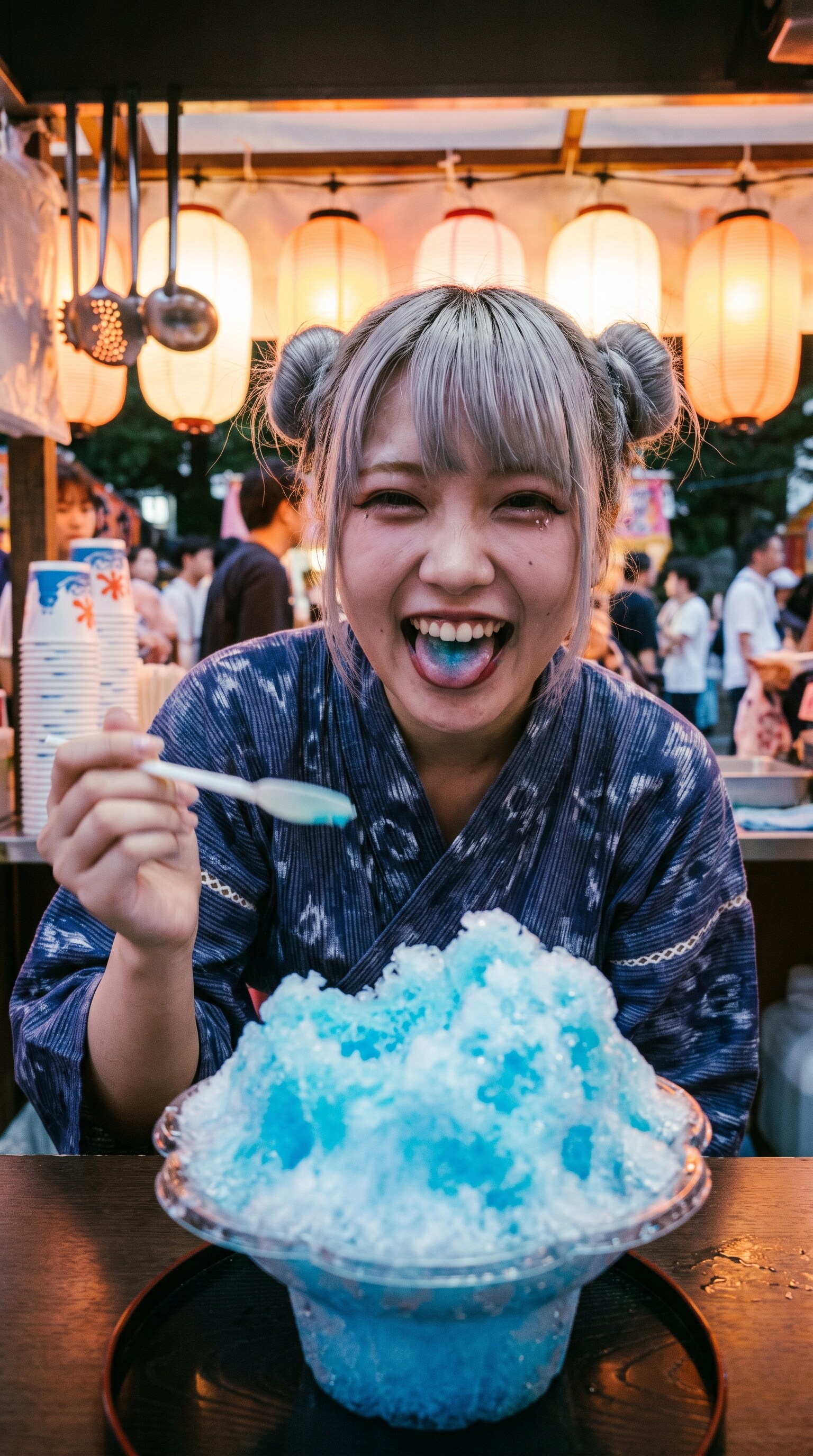 Blue Summer on My Tongue | の人気AIイラスト・グラビア
