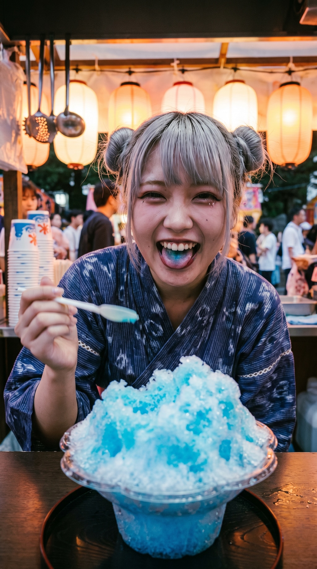 Blue Summer on My Tongue
