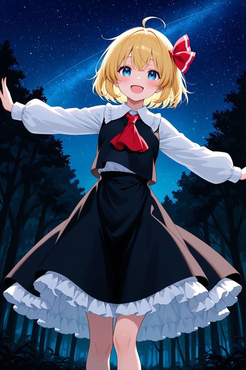 ルーミア➡　楽しいね