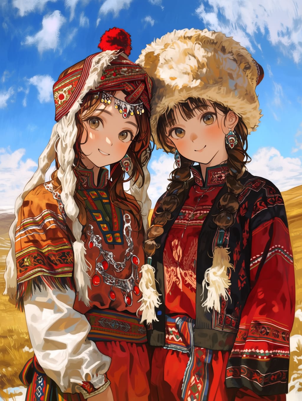 草原少女214