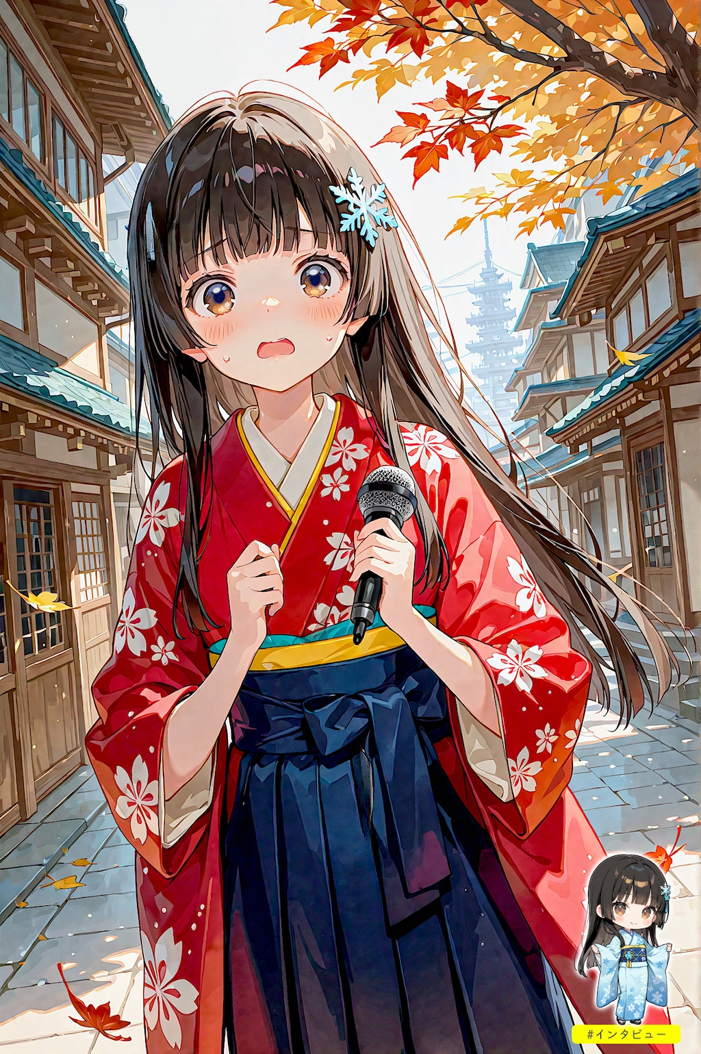 [お題あり] いんたびうに雪娘