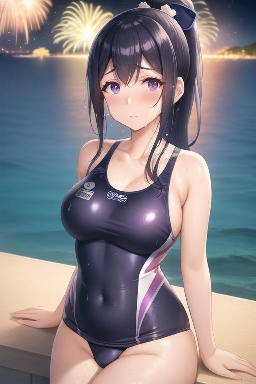 スク水&競泳水着のスクールアイドル達