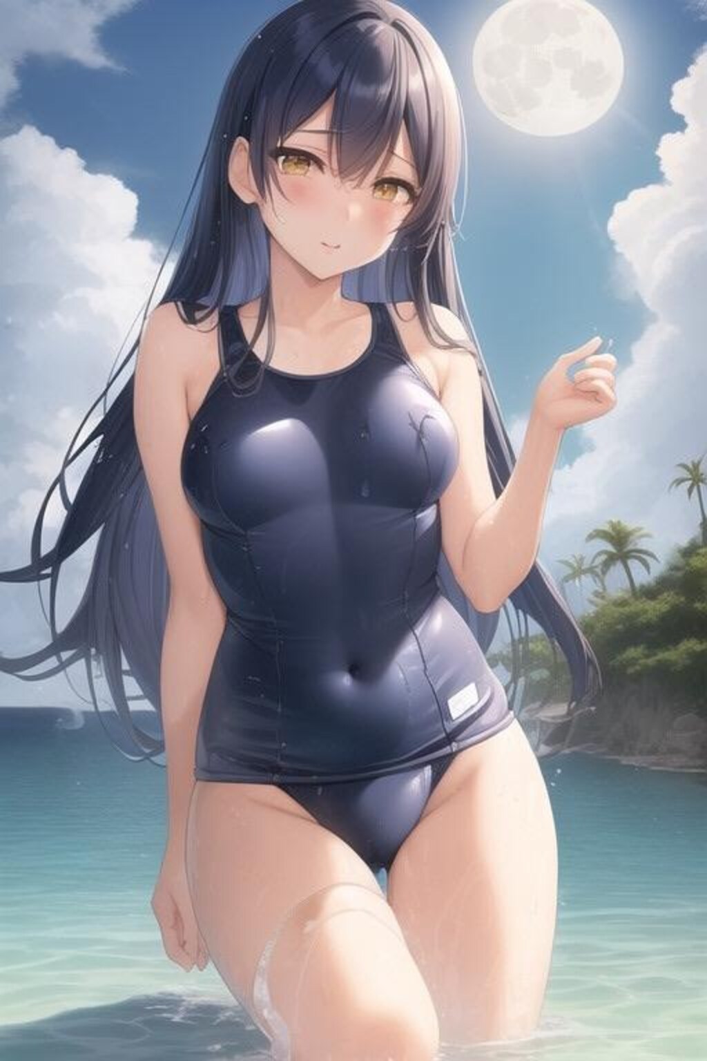 スク水&競泳水着のスクールアイドル達
