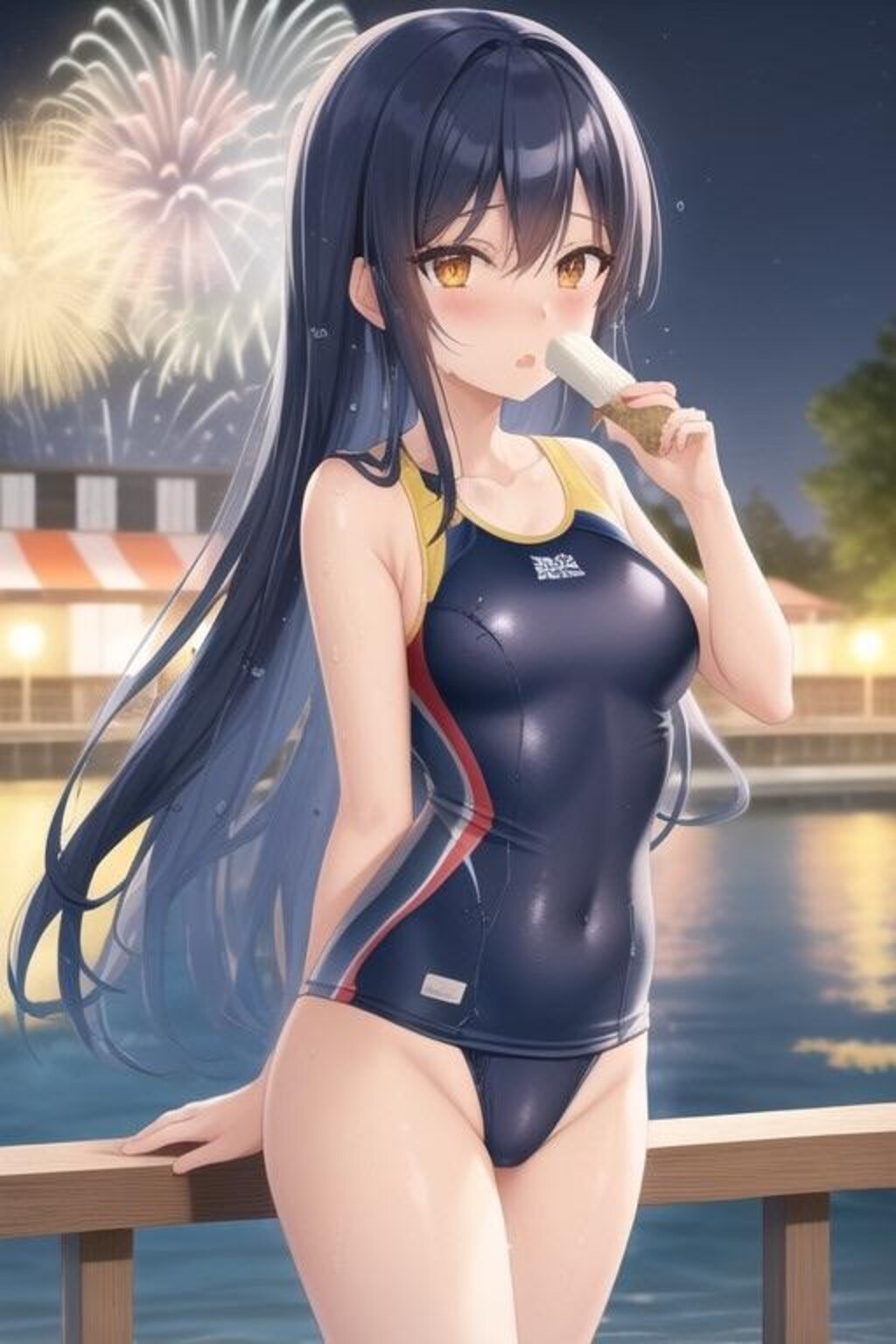 スク水&競泳水着のスクールアイドル達