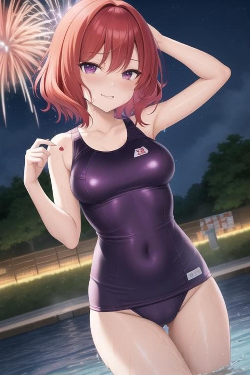 スク水&競泳水着のスクールアイドル達