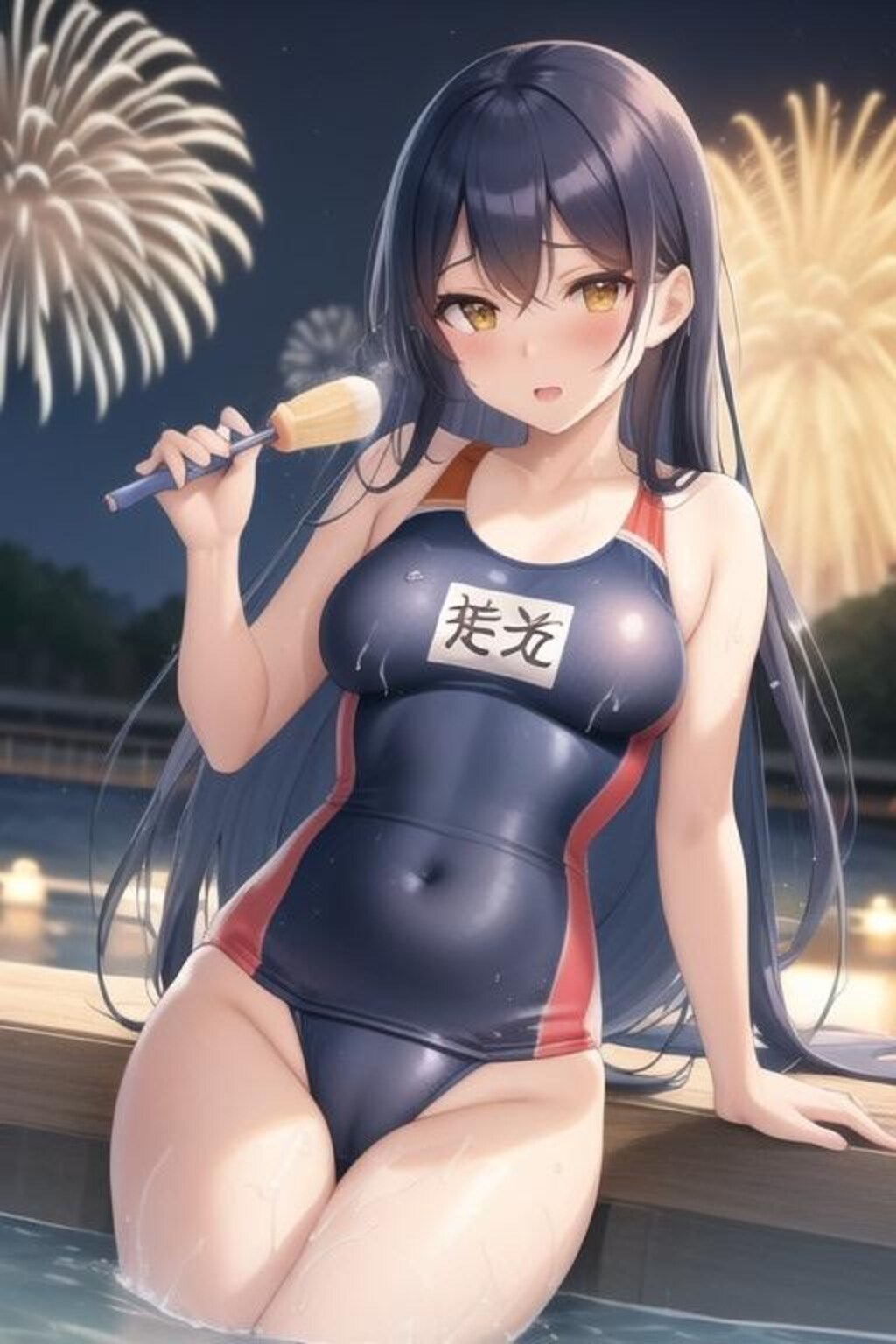 スク水&競泳水着のスクールアイドル達