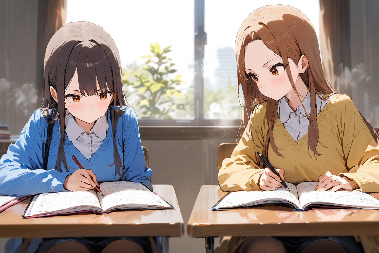 真剣ゼミで真剣を学ぶ妹(シスター)さんたち | の人気AIイラスト・グラビア