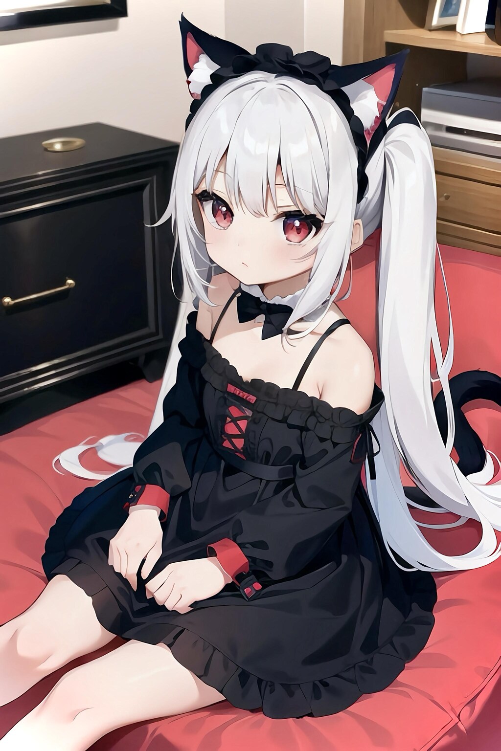 Q-uiさんの猫耳メイドさん