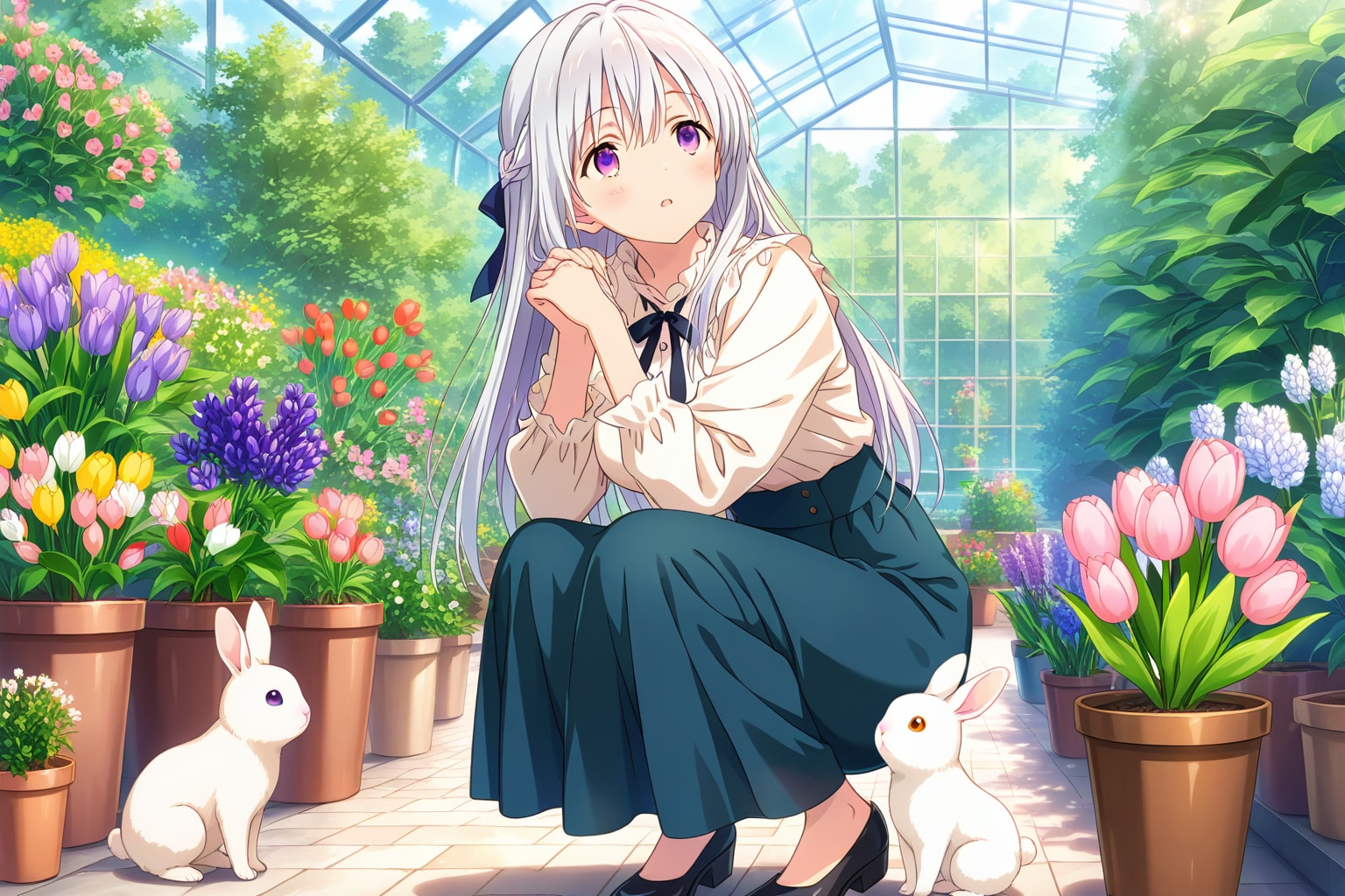 少し早い春の訪れ | の人気AIイラスト・グラビア