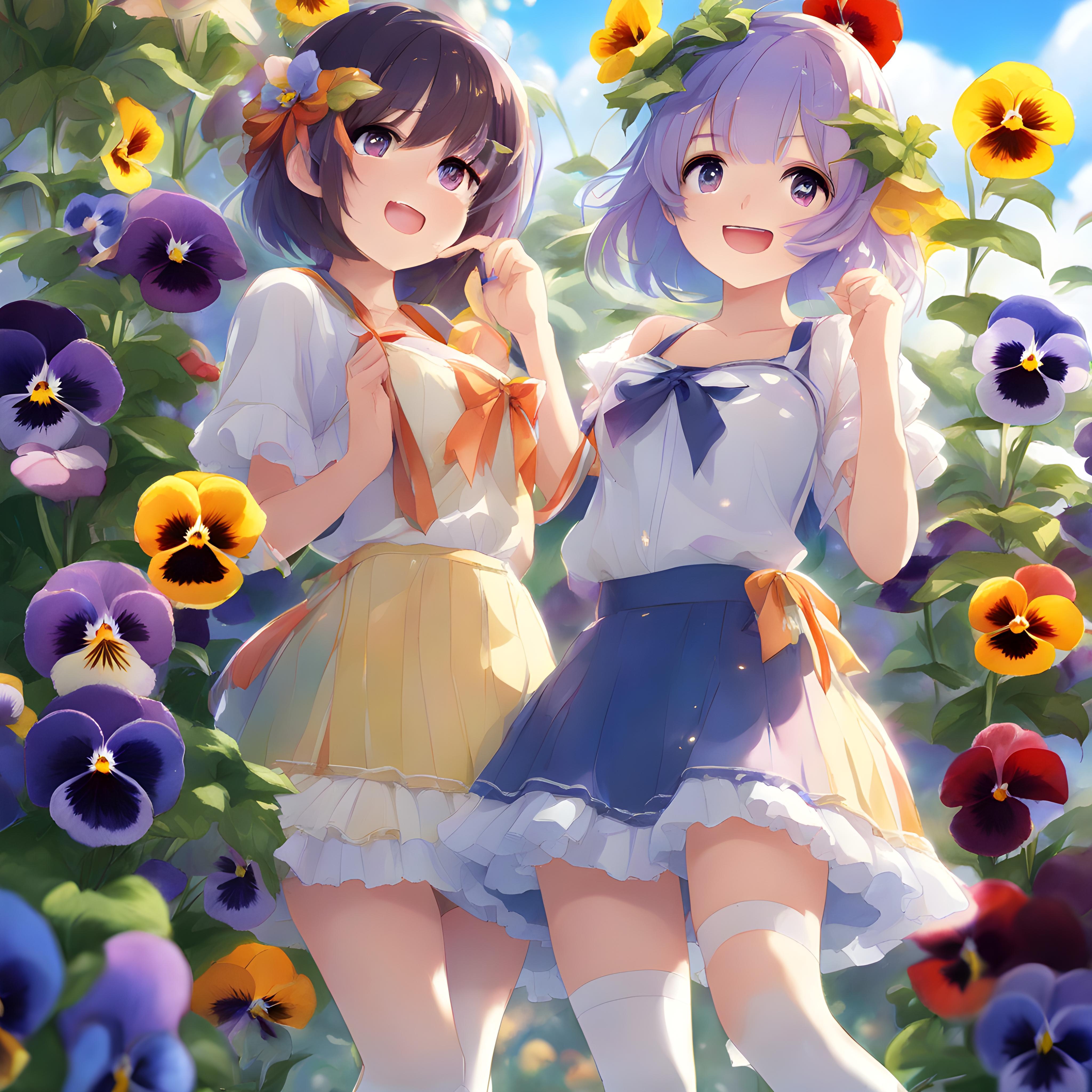 💜🎉パンジー娘による紹介