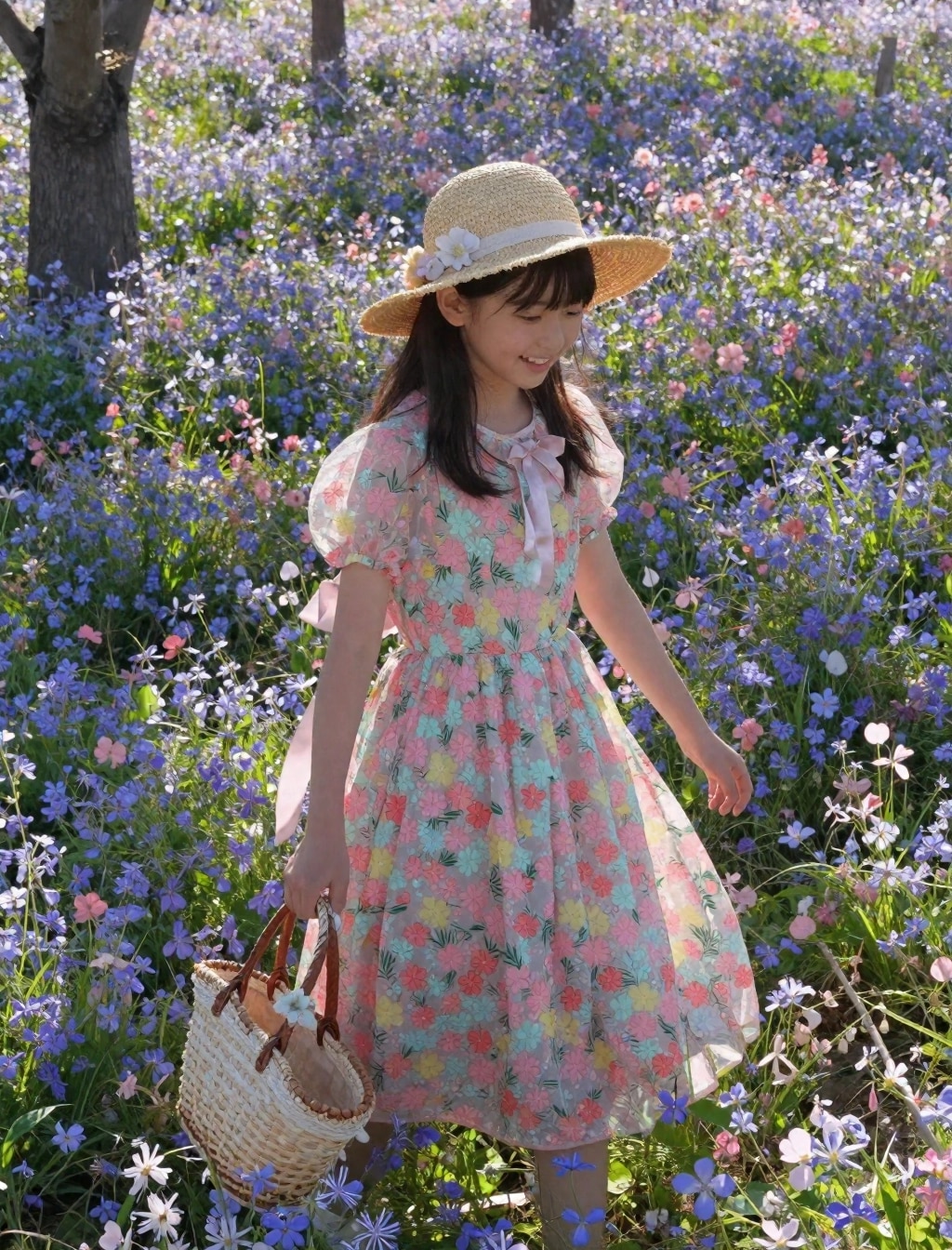 【春色コーデ】春の女の子