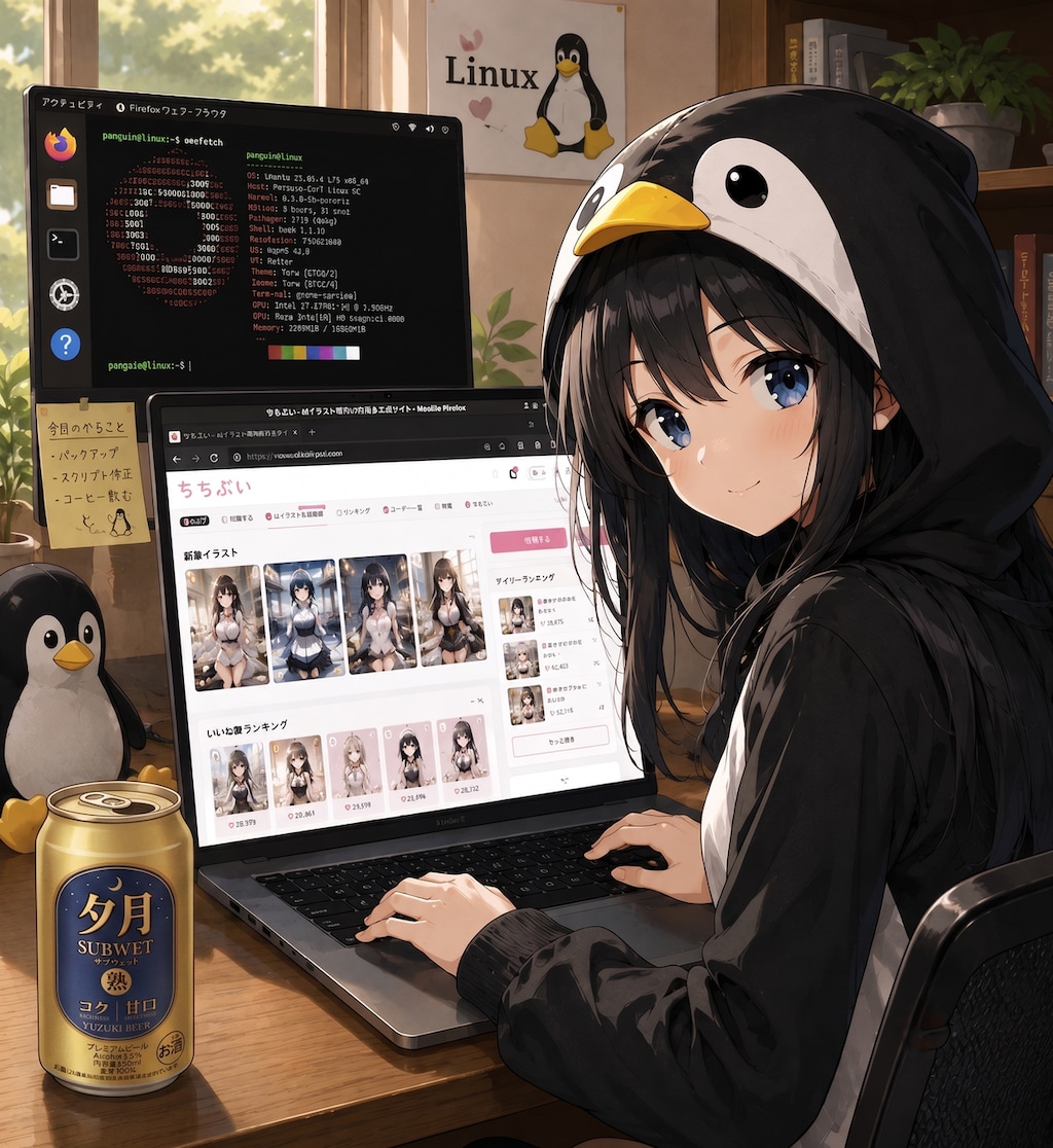 ペンギンのOS