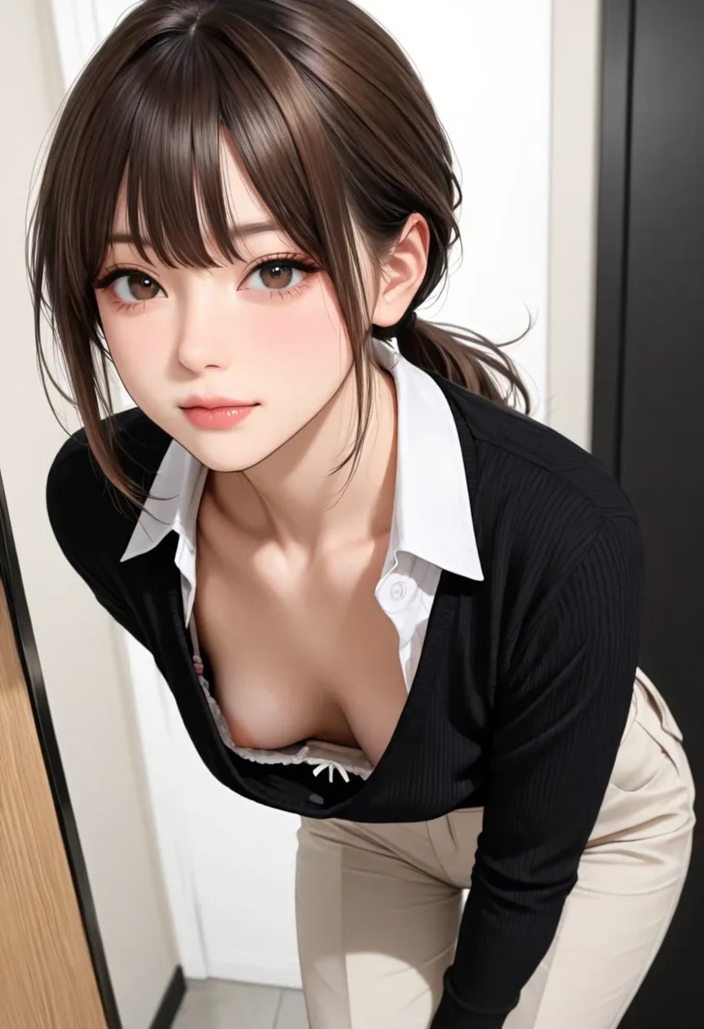 1300フォロワー感謝の胸元