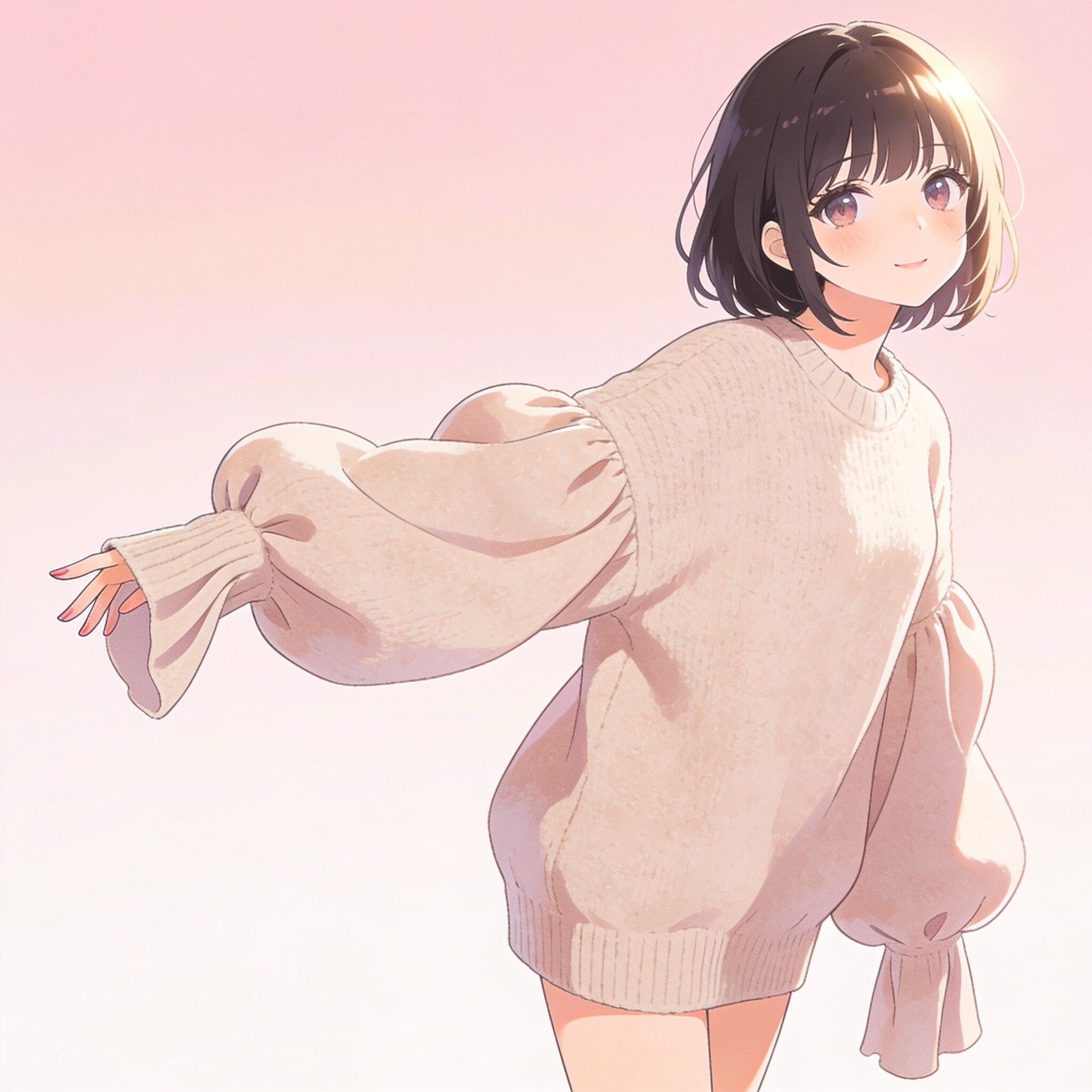 萌え袖