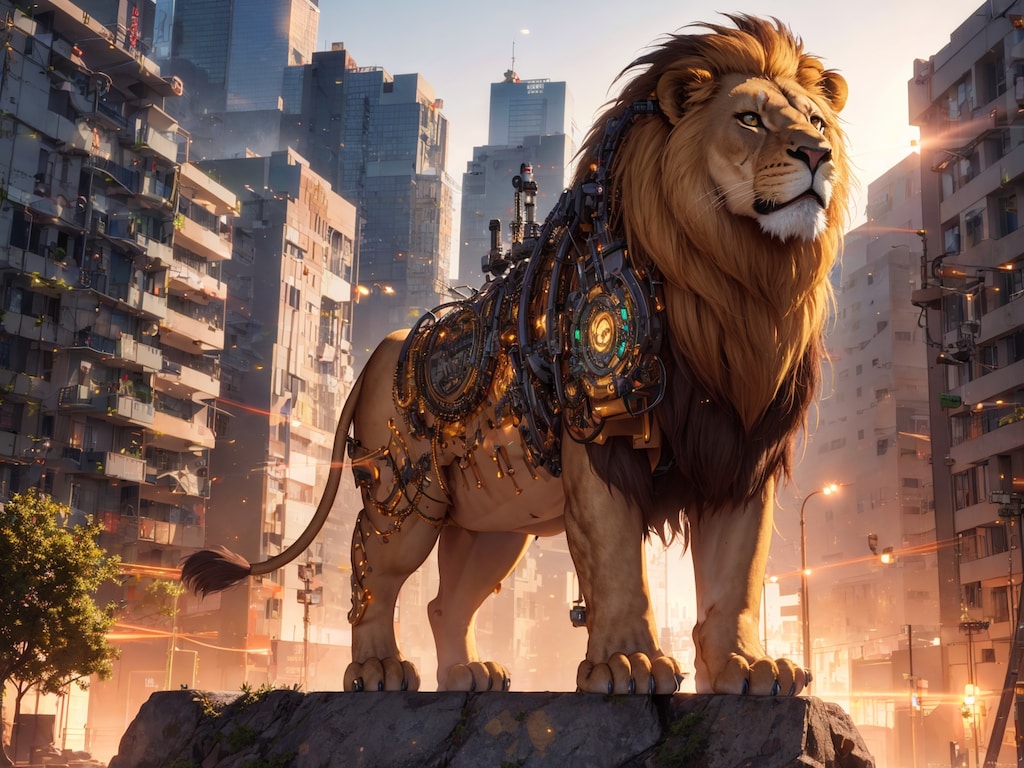 機械仕掛けの獅子 その①