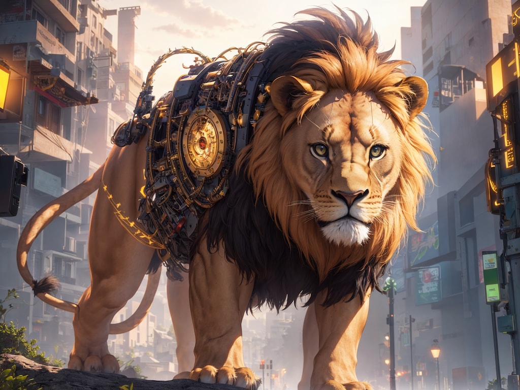 機械仕掛けの獅子 その①