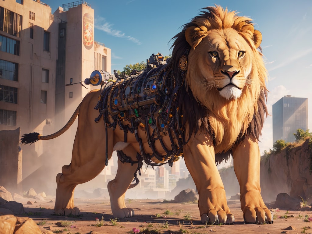 機械仕掛けの獅子 その①