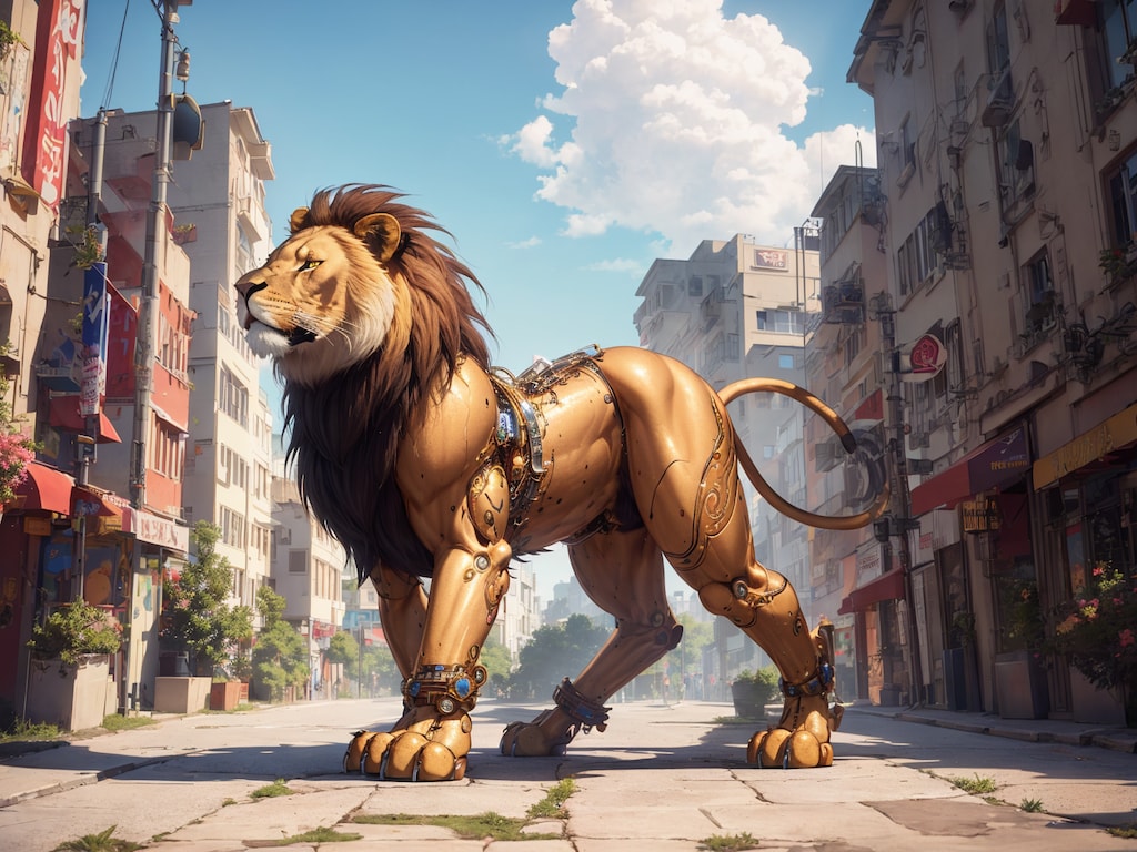 機械仕掛けの獅子 その①