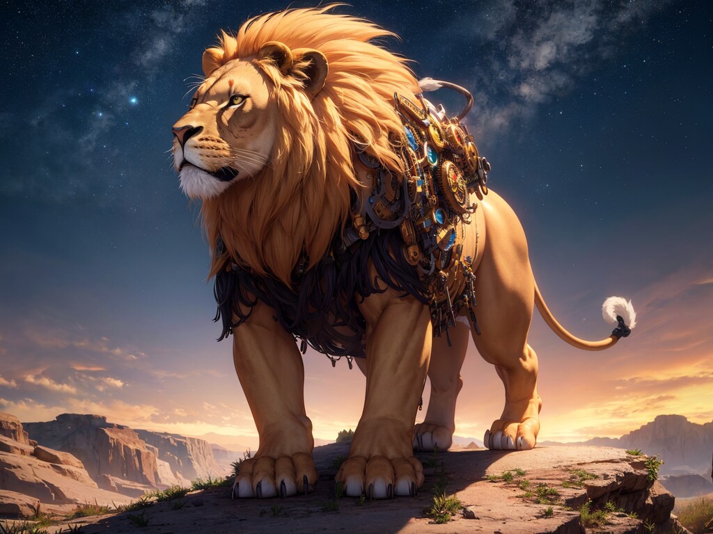 機械仕掛けの獅子 その①