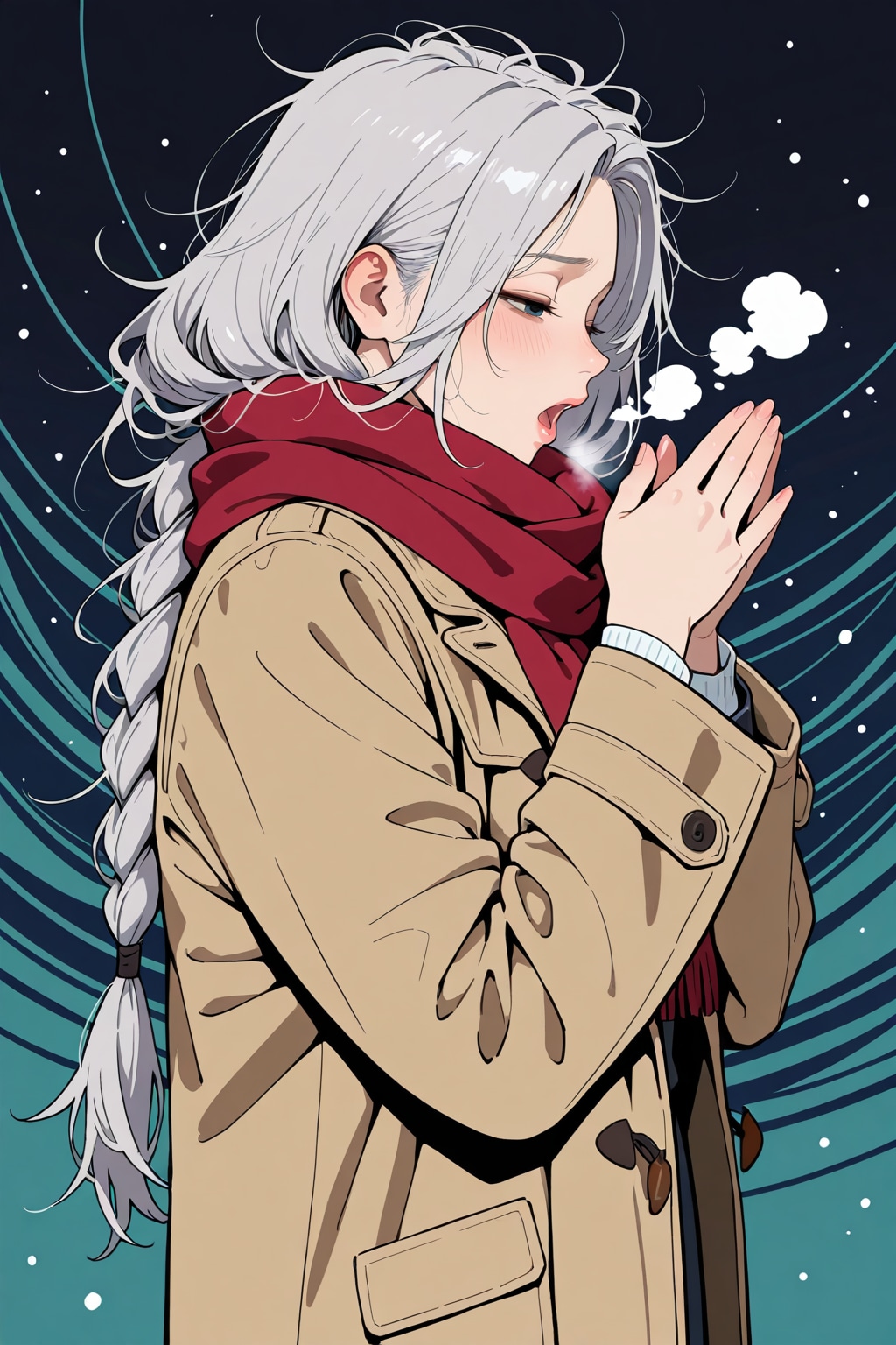 寒いっすね | の人気AIイラスト・グラビア