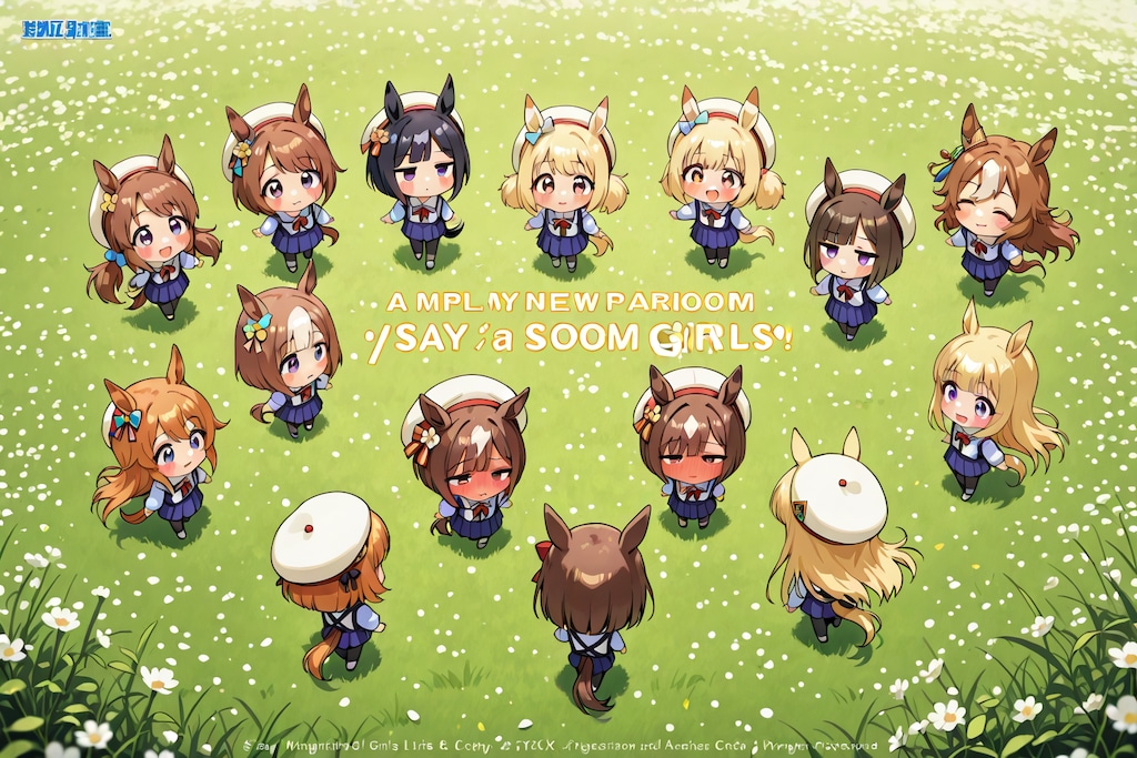 何故か中央の二名ほど、しょんぼりしてしまいました。