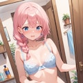 【illustrious・Lora紹介】お腹の脂肪をつまむ 4枚目