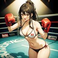 女性ボクサー 2枚目