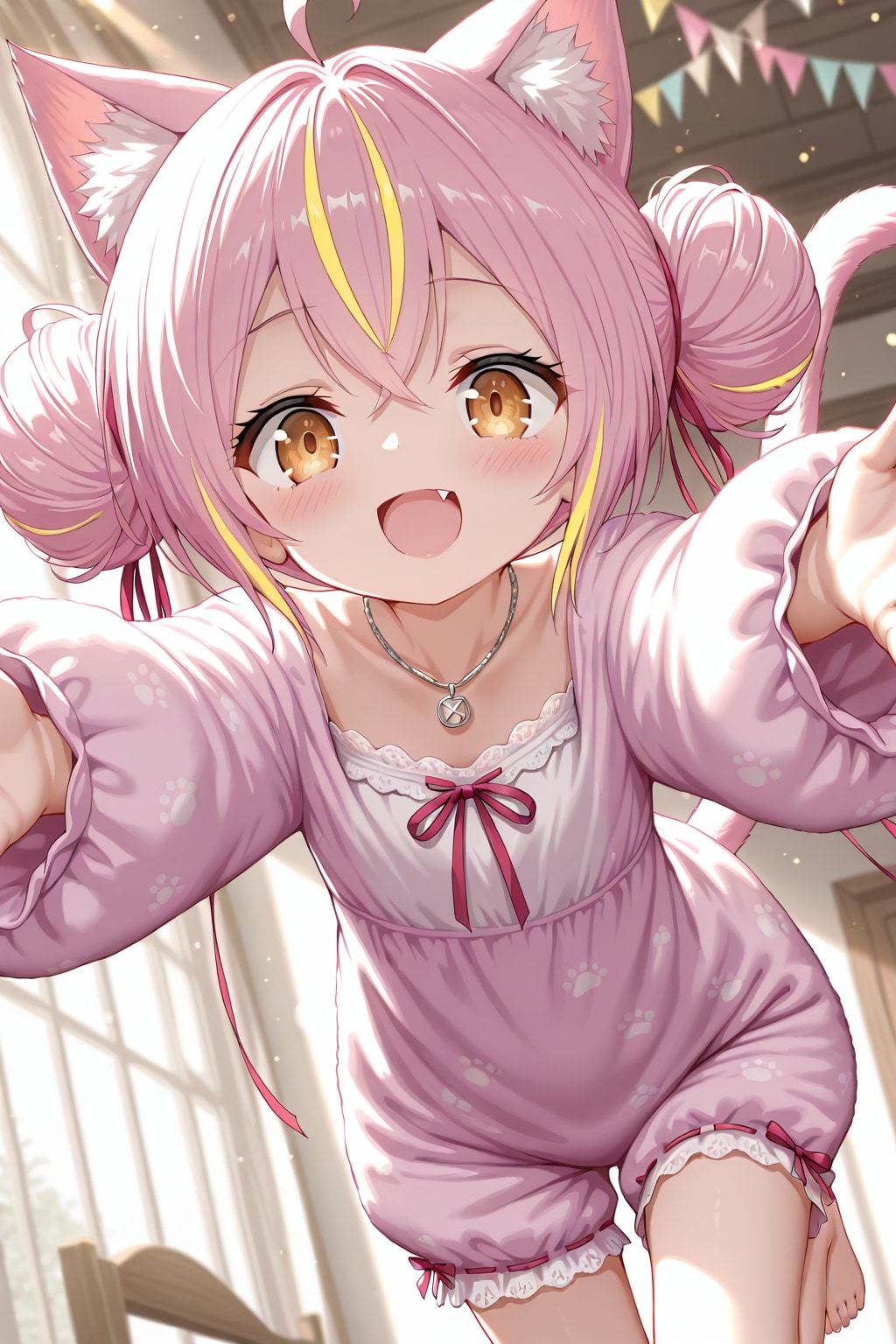 ネコミミハッピーパジャマ