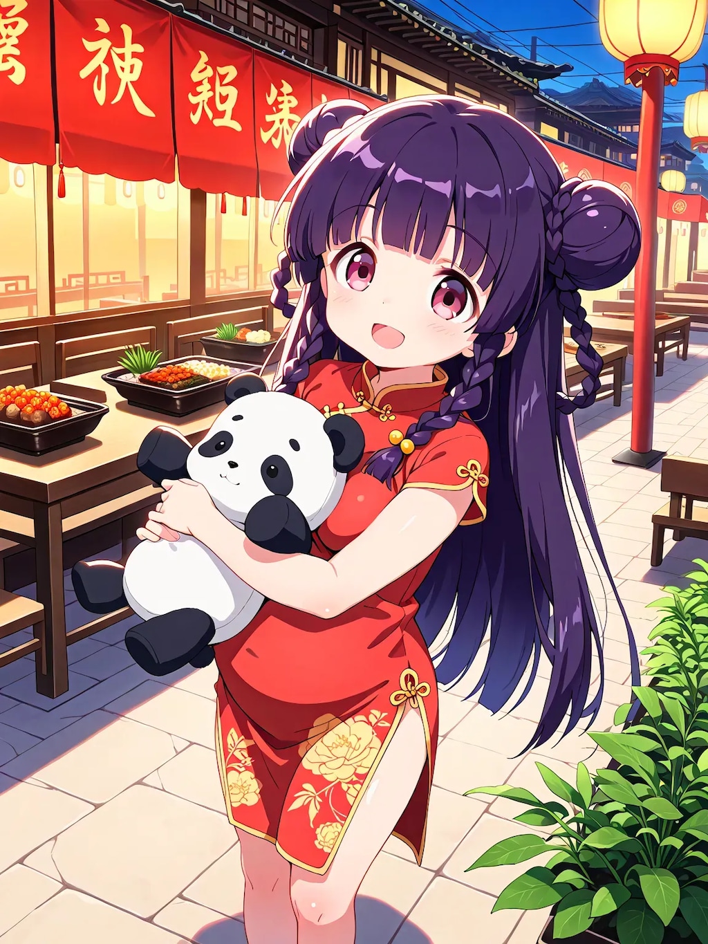 チャイナドレスのゆうこちゃん