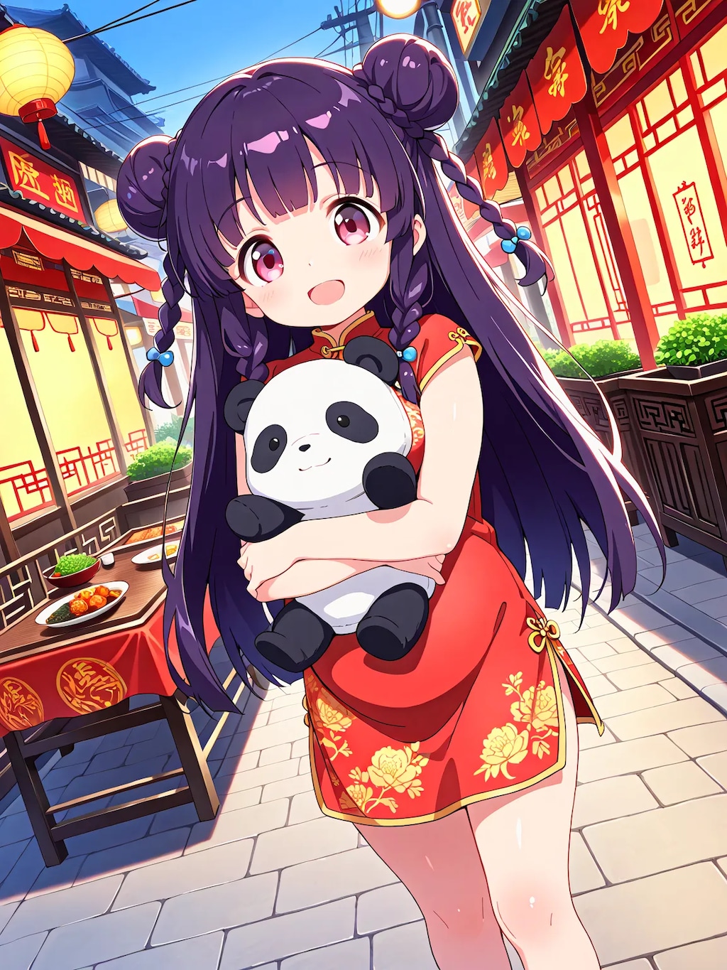 チャイナドレスのゆうこちゃん