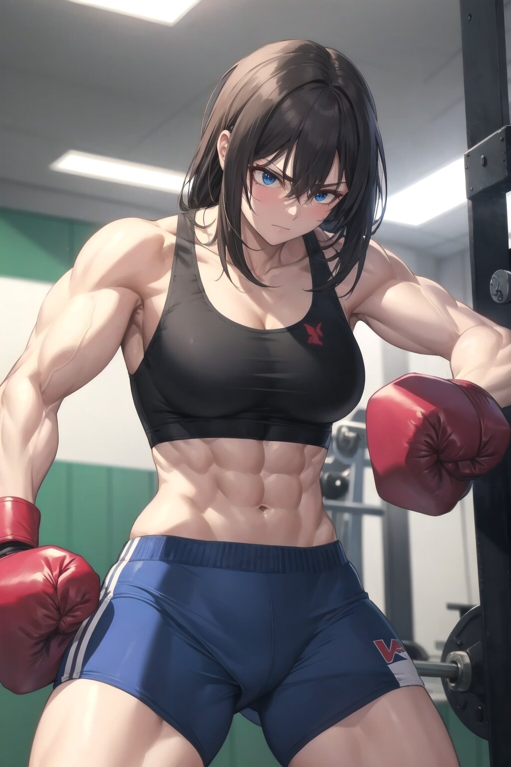 パンチの練習