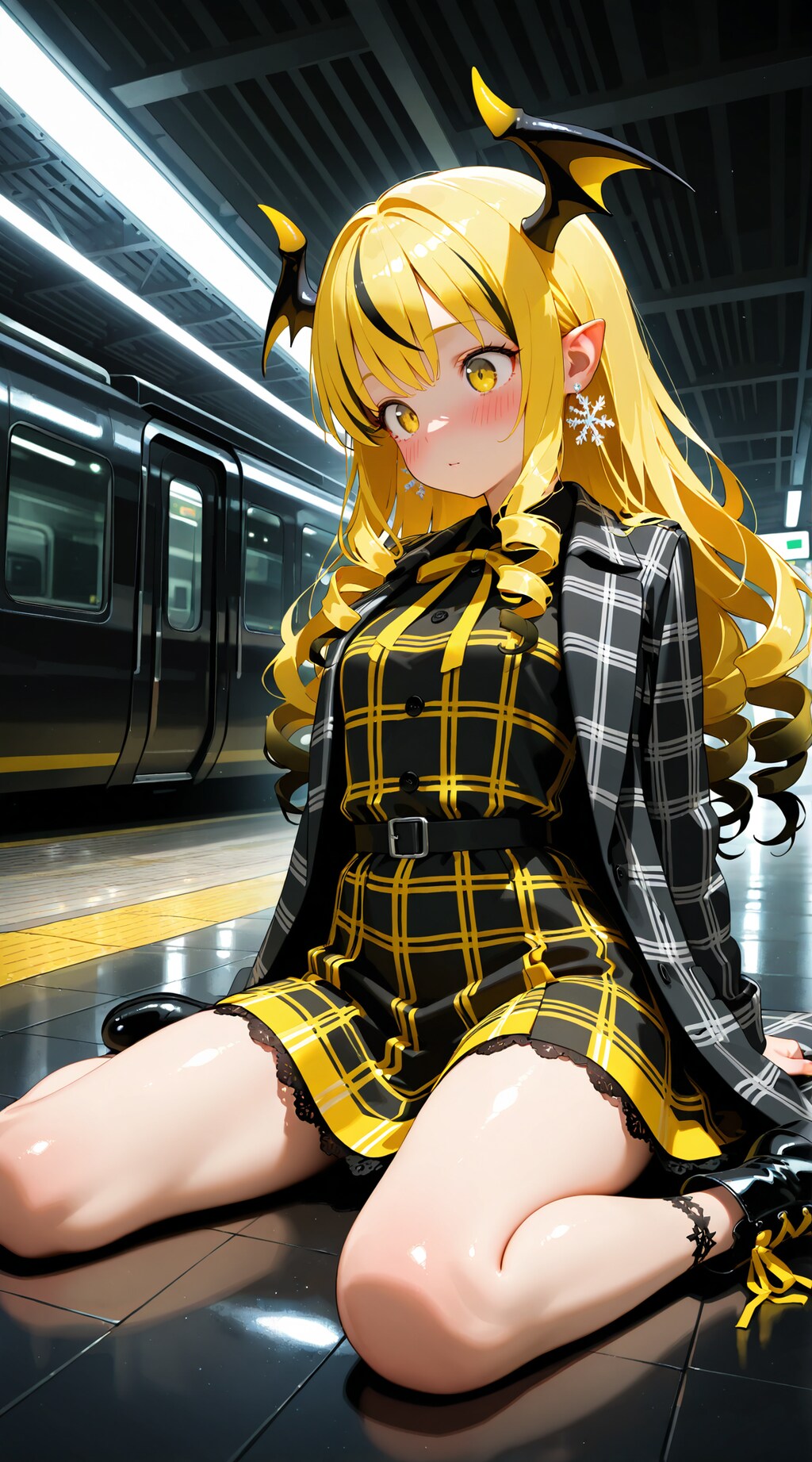 黒と黄のコントラスト 1