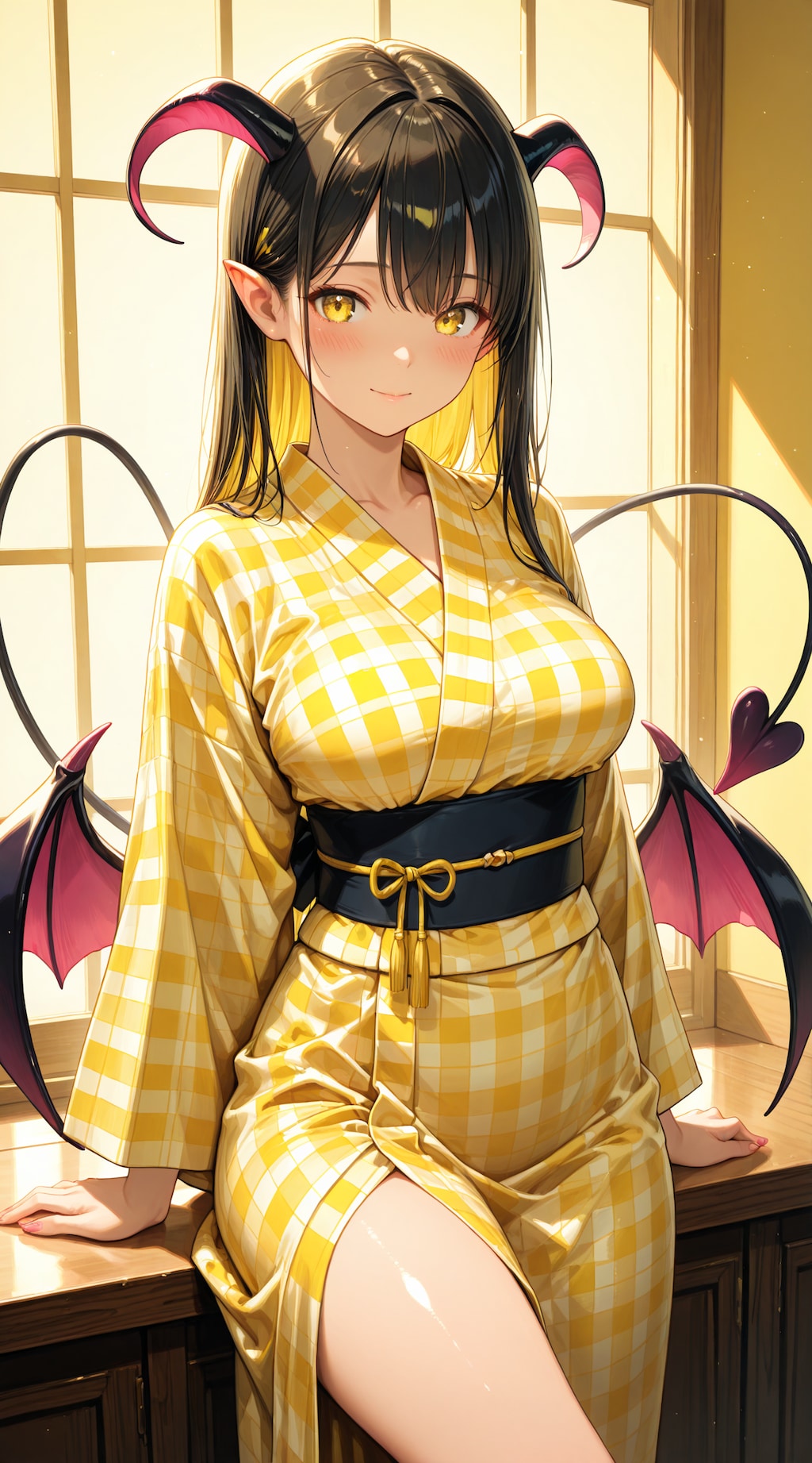 黒と黄のコントラスト 1