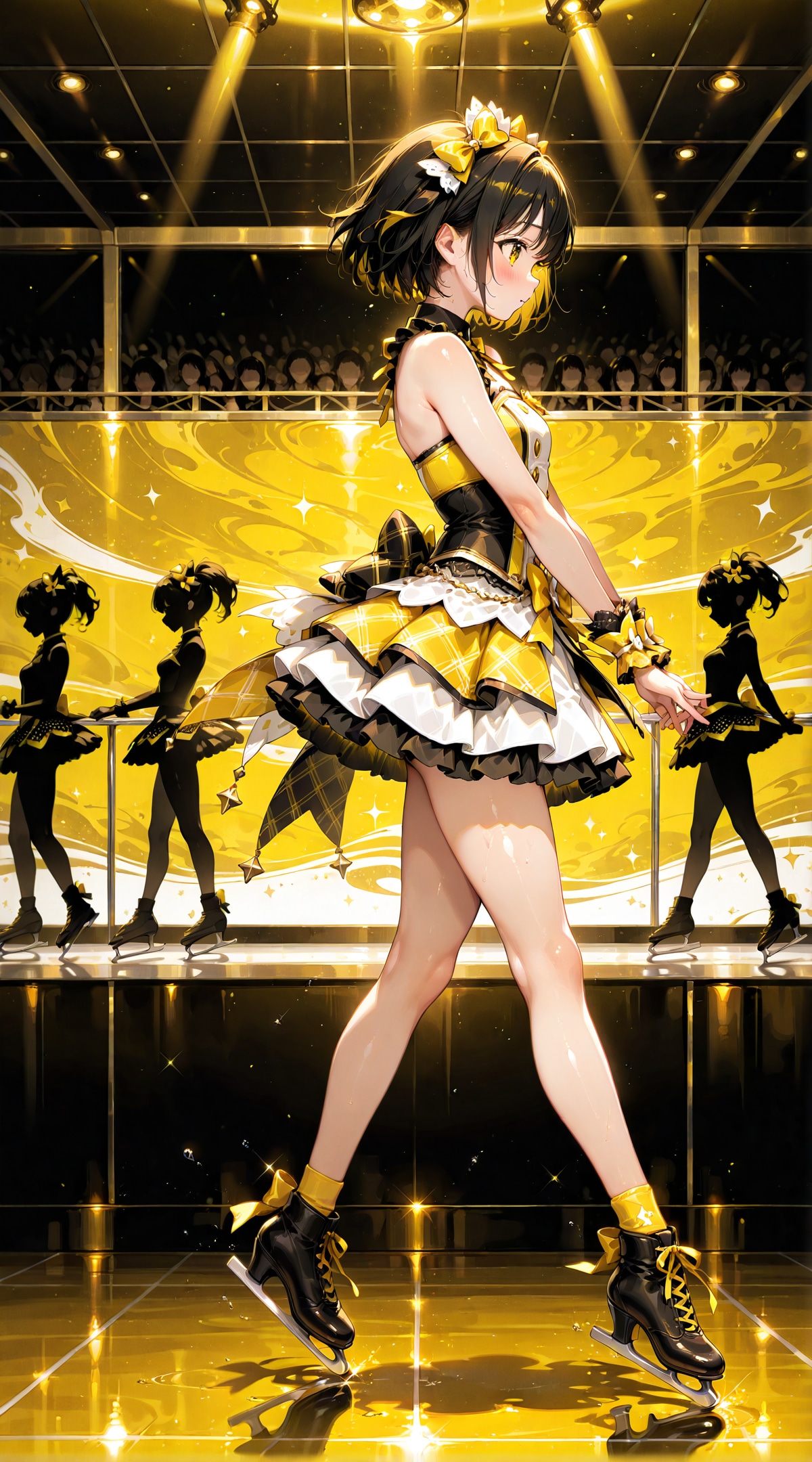 黒と黄のコントラスト 1 | の人気AIイラスト・グラビア