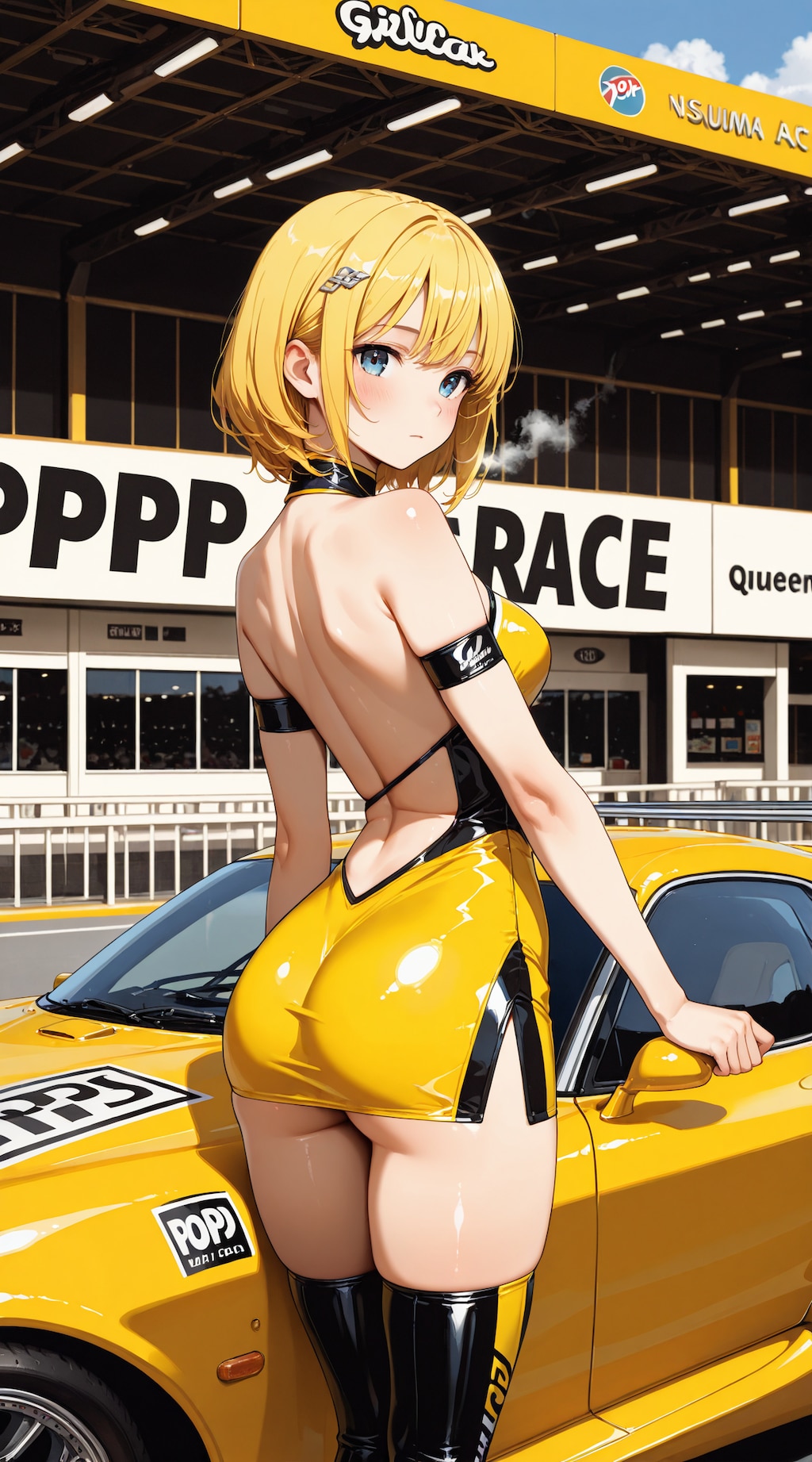 黒と黄のコントラスト 1