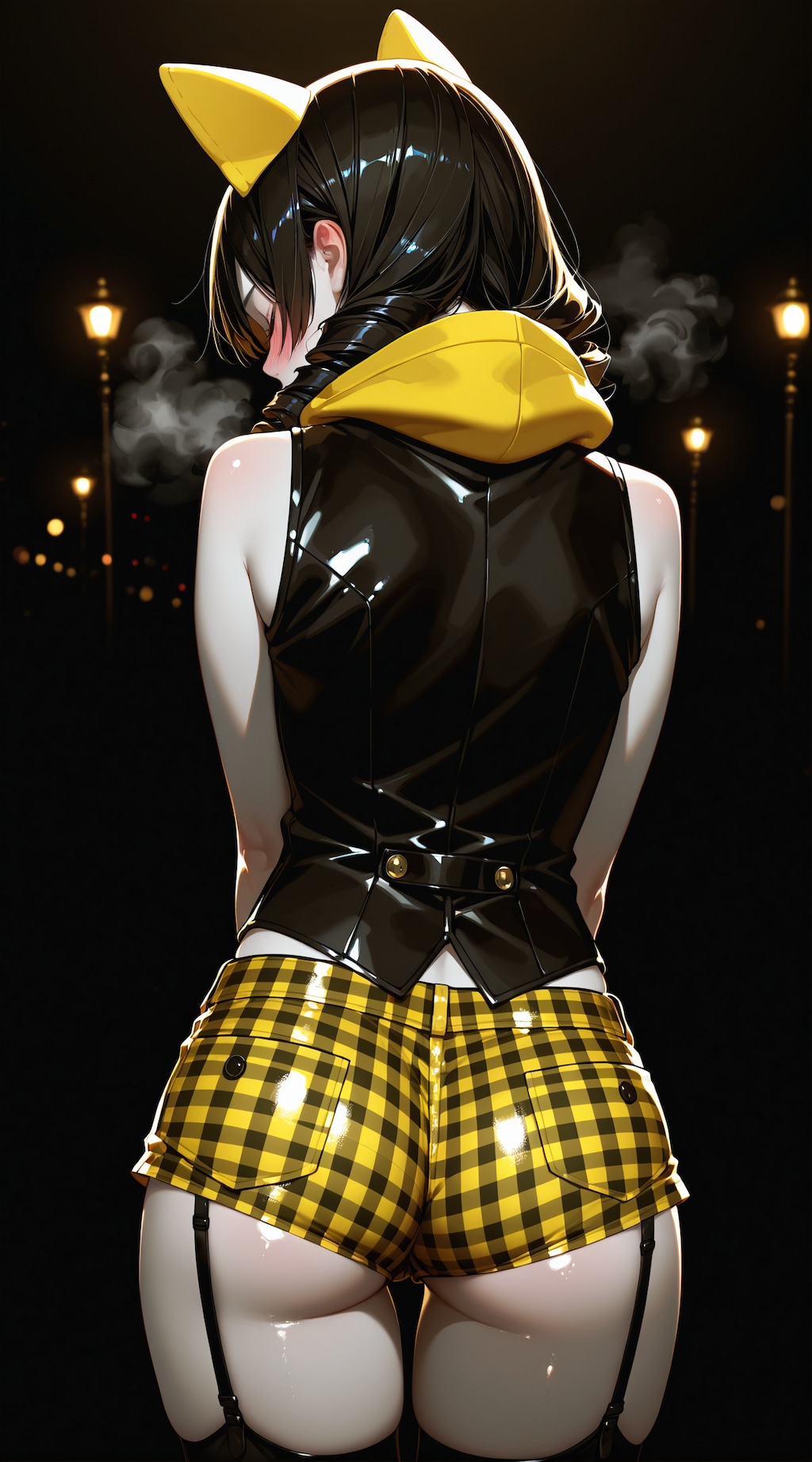 黒と黄のコントラスト 1