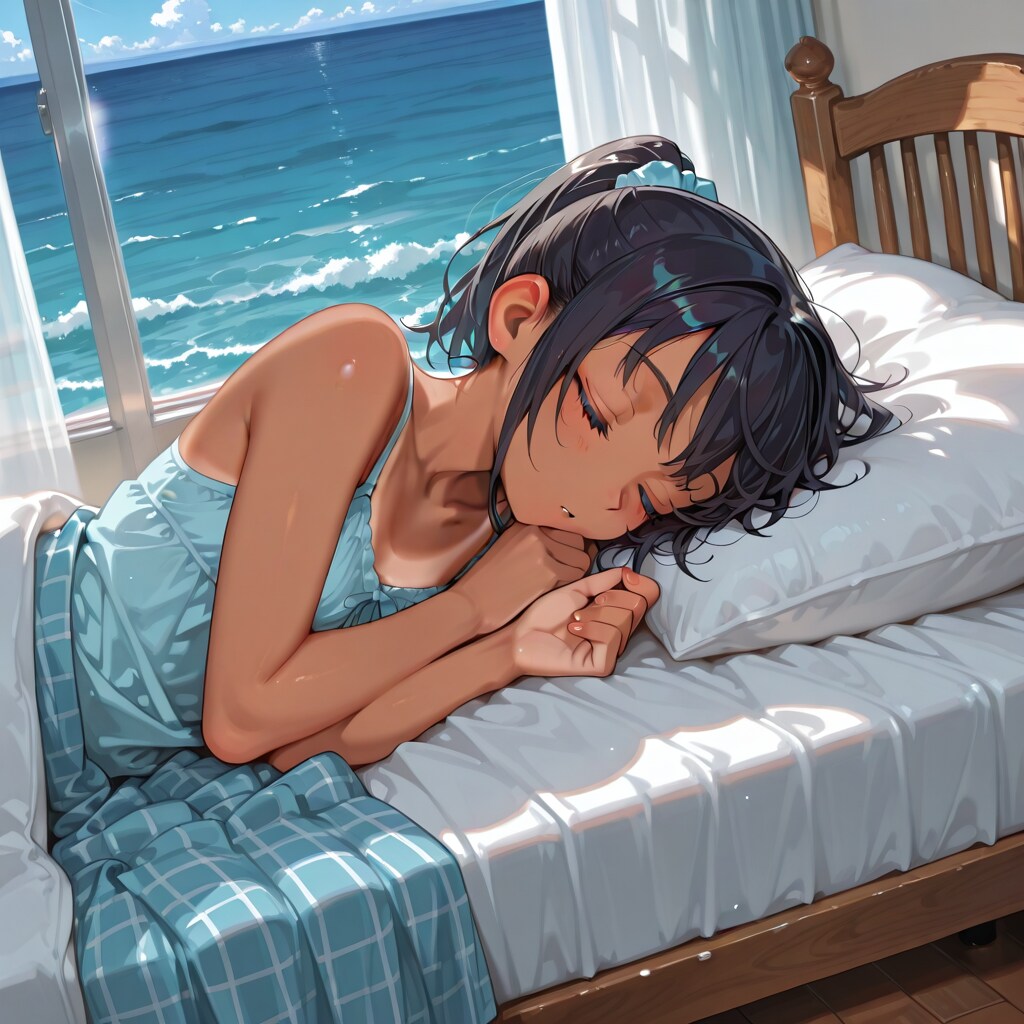 眠る