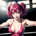 ★(12作品)女子プロレス(物語付き)/women's pro wrestling(tail) 4枚目