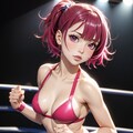 ★(12作品)女子プロレス(物語付き)/women's pro wrestling(tail) 7枚目