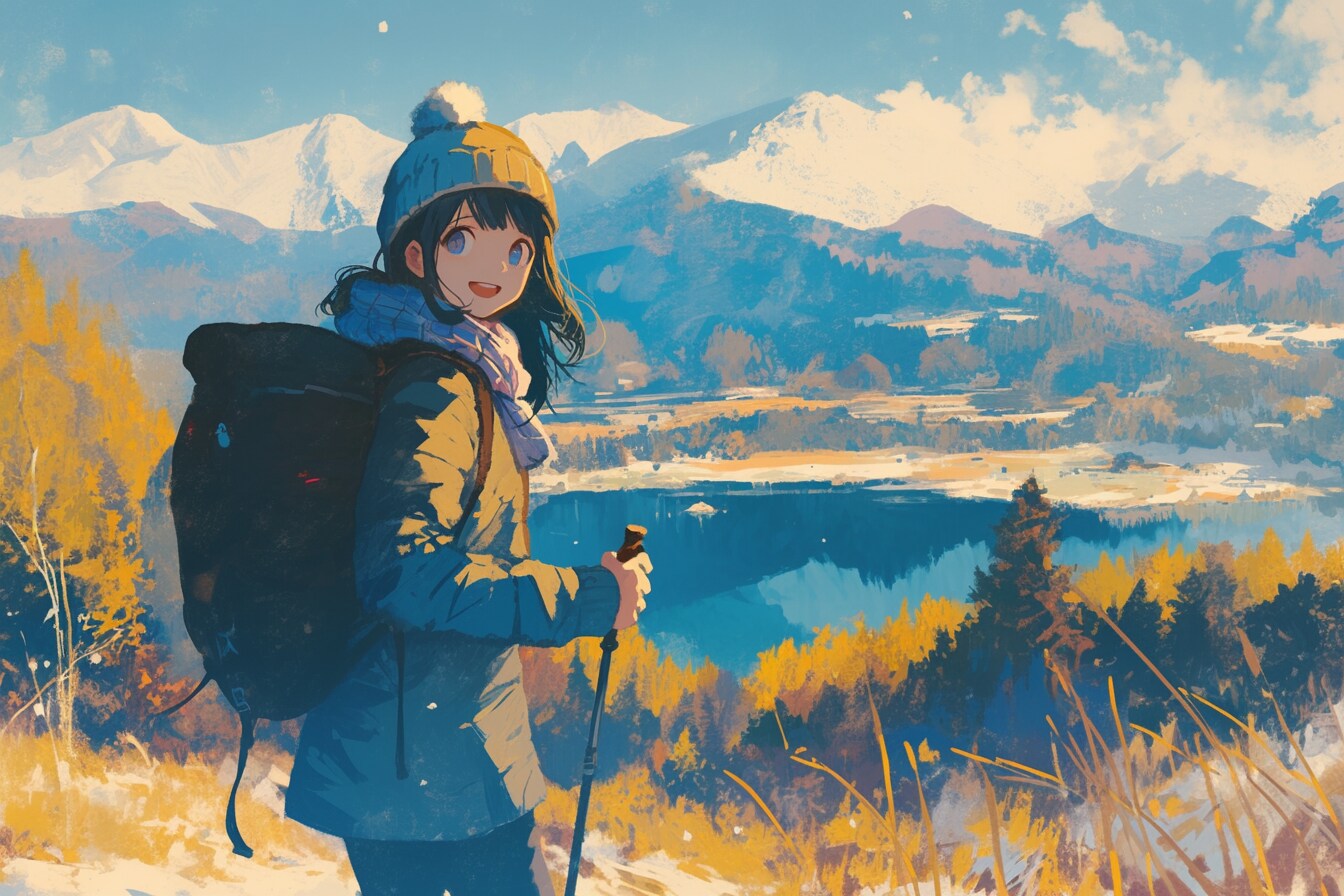 旅する少女15 | の人気AIイラスト・グラビア