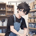 オリジナルキャラ開発中Ⅱ・主人公坂本博幸、バイトする 3枚目