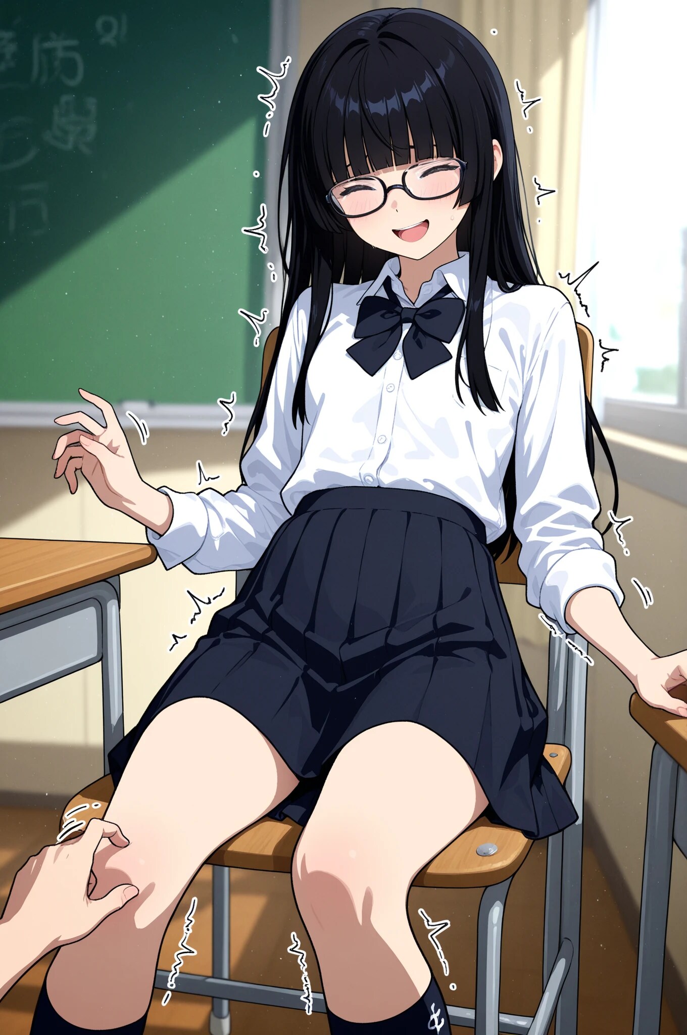 脚こちょこちょ