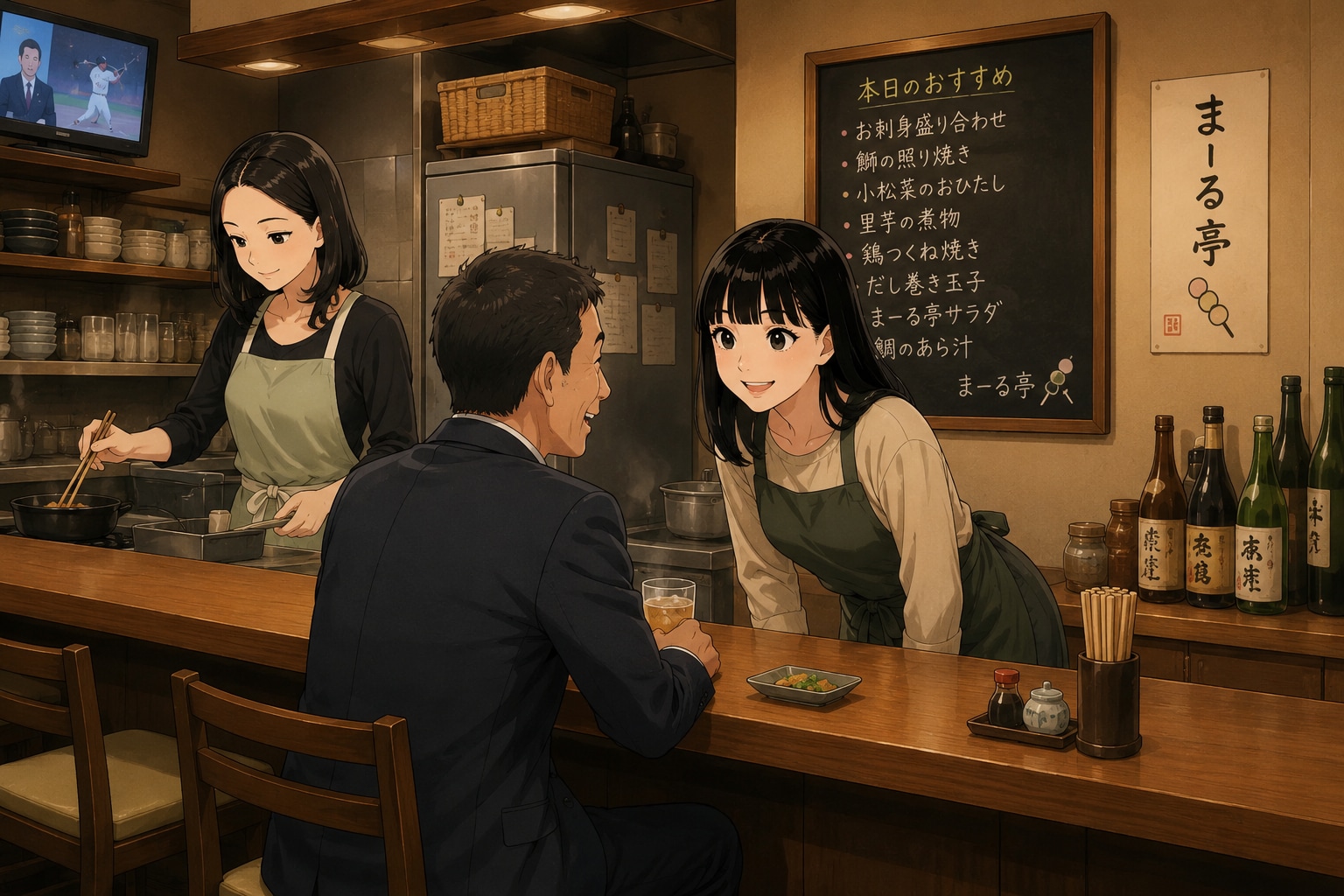 小料理店「まーる亭🍡」８