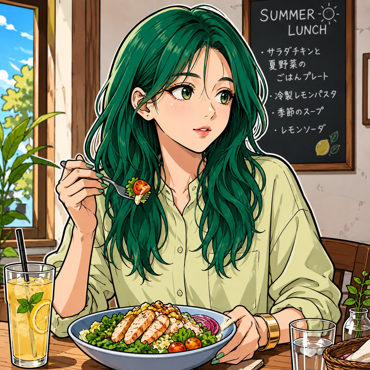ランチ（緑ちゃん）