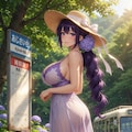 バス待ち 2枚目